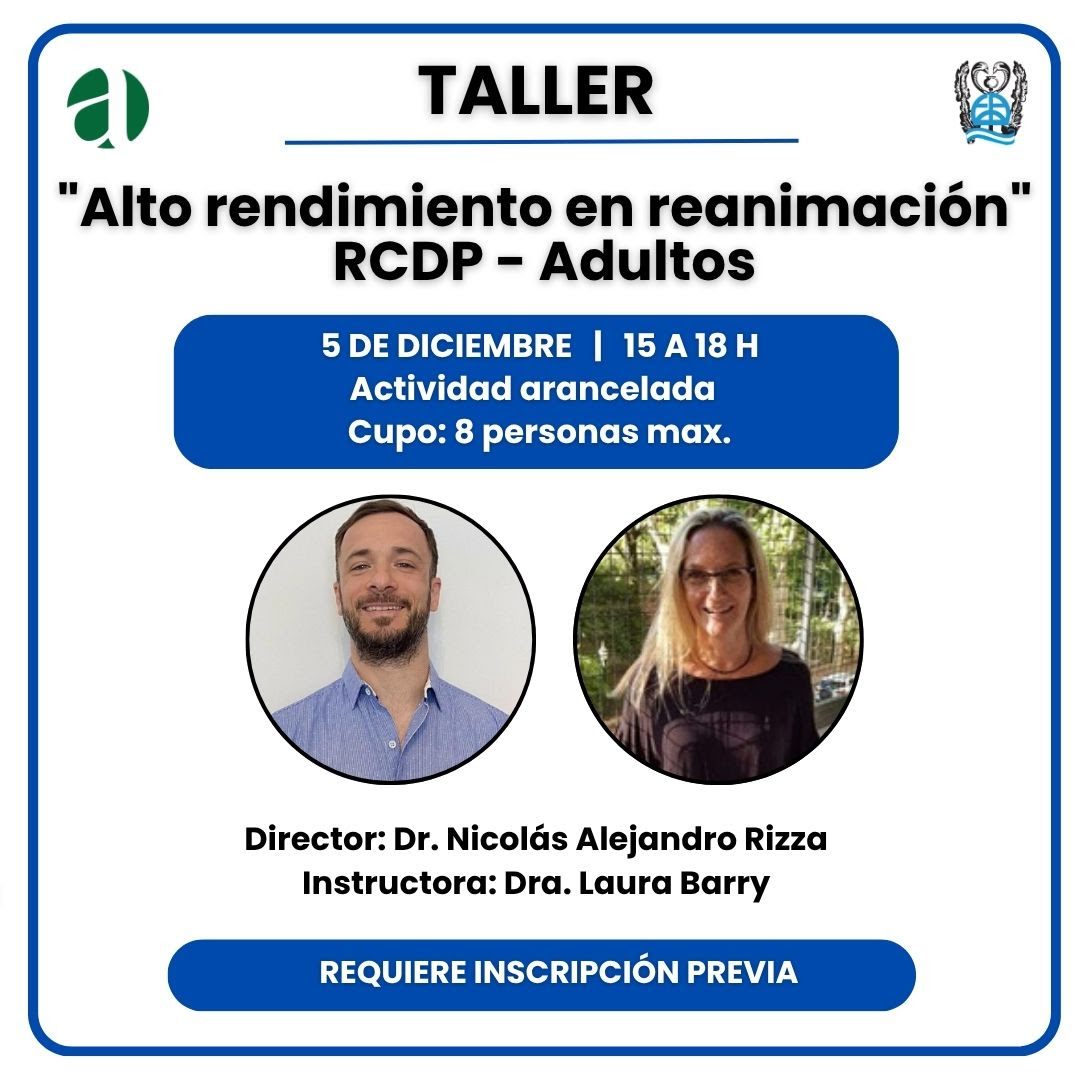Taller Alto Rendimiento en Reanimación